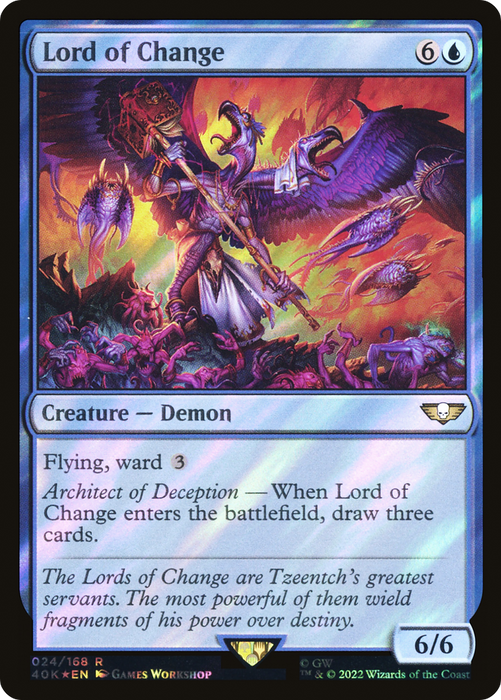 Lord of Change (40K-24★) - rare - Foil