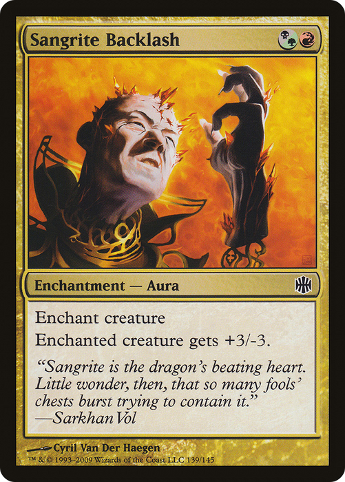 Sangrite Backlash (ARB-139) - common - Foil