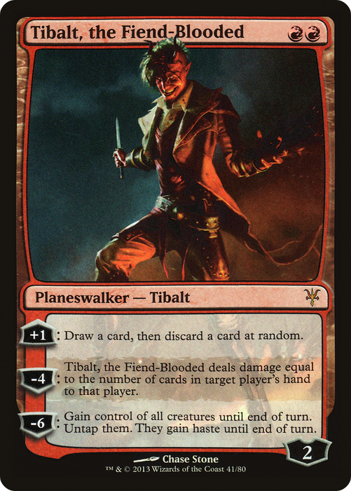 Tibalt, the Fiend-Blooded (DDK-041) - mythic - Foil