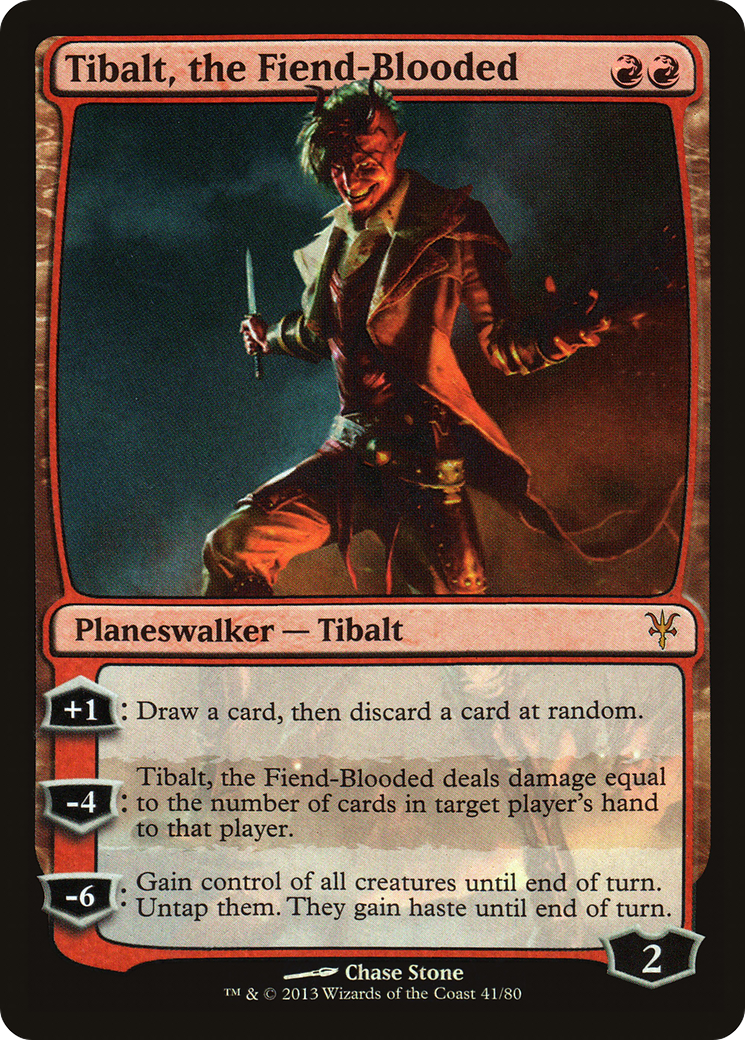 Tibalt, the Fiend-Blooded (DDK-041) - mythic - Foil