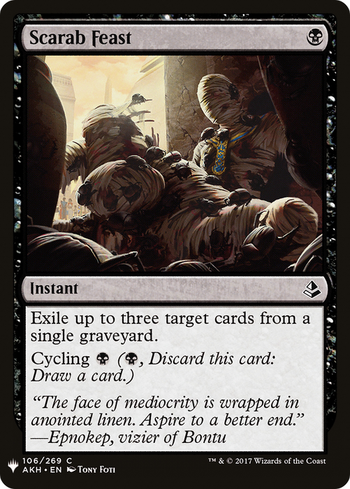 Scarab Feast (LIST-AKH-106) - common
