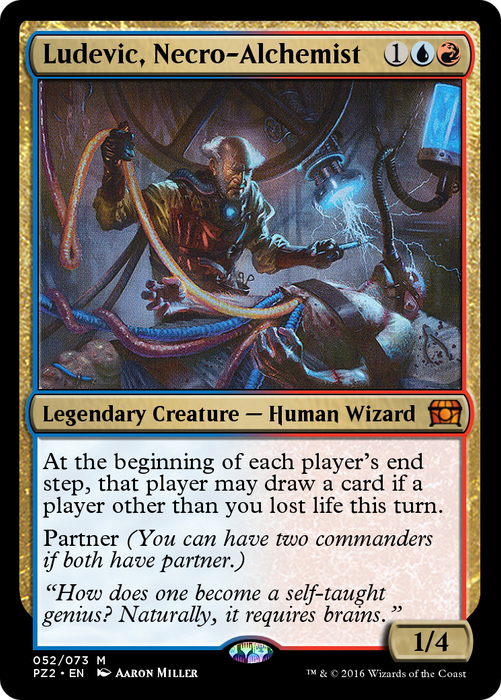 Ludevic, Necro-Alchemist (PZ2-052) - mythic