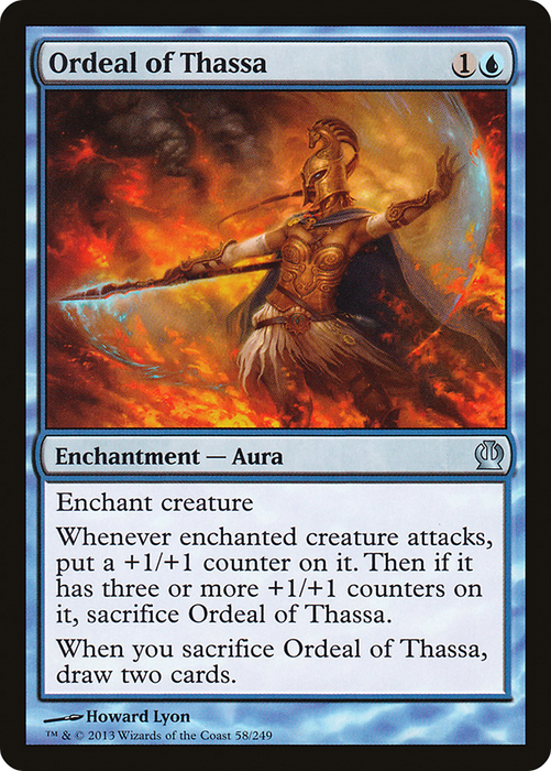 Ordeal of Thassa (THS-058) - uncommon
