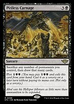 Pitiless Carnage (OTJ-098) - rare