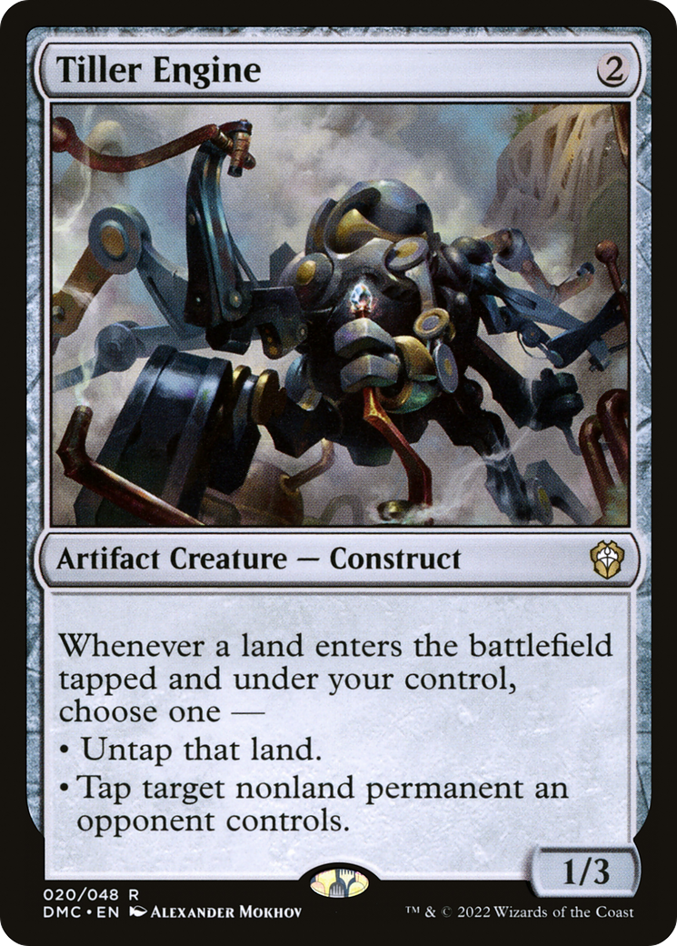 Tiller Engine (DMC-020) - rare