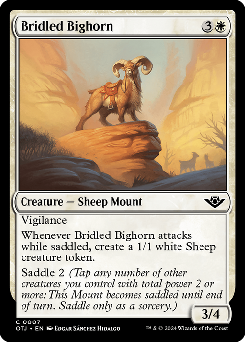 Bridled Bighorn (OTJ-007) - common