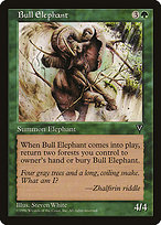 Bull Elephant (VIS-101) - common