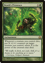 Death's Presence (RTR-121) - rare - Foil