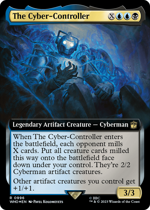The Cyber-Controller (WHO-996) - rare: (Extended Art) - Foil