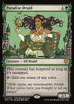 Paradise Druid (SPG-080) - mythic: (Showcase) - Foil