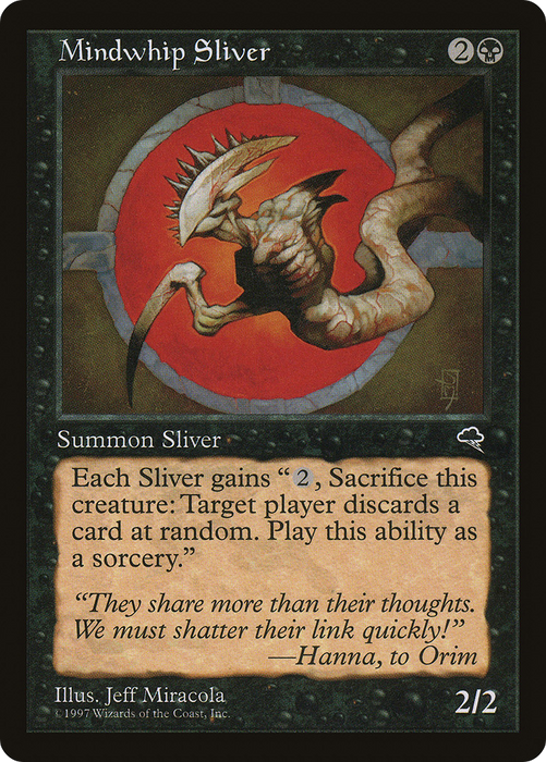 Mindwhip Sliver (TMP-145) - uncommon