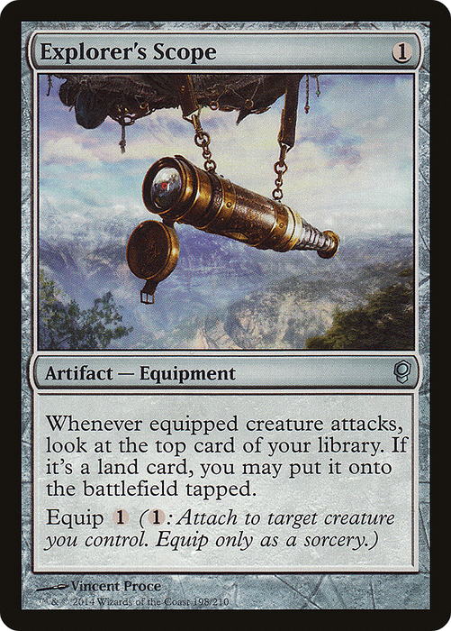 Explorer's Scope (CNS-198) - uncommon - Foil