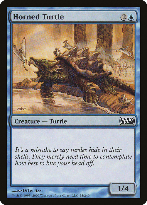 Horned Turtle (M10-055) - common