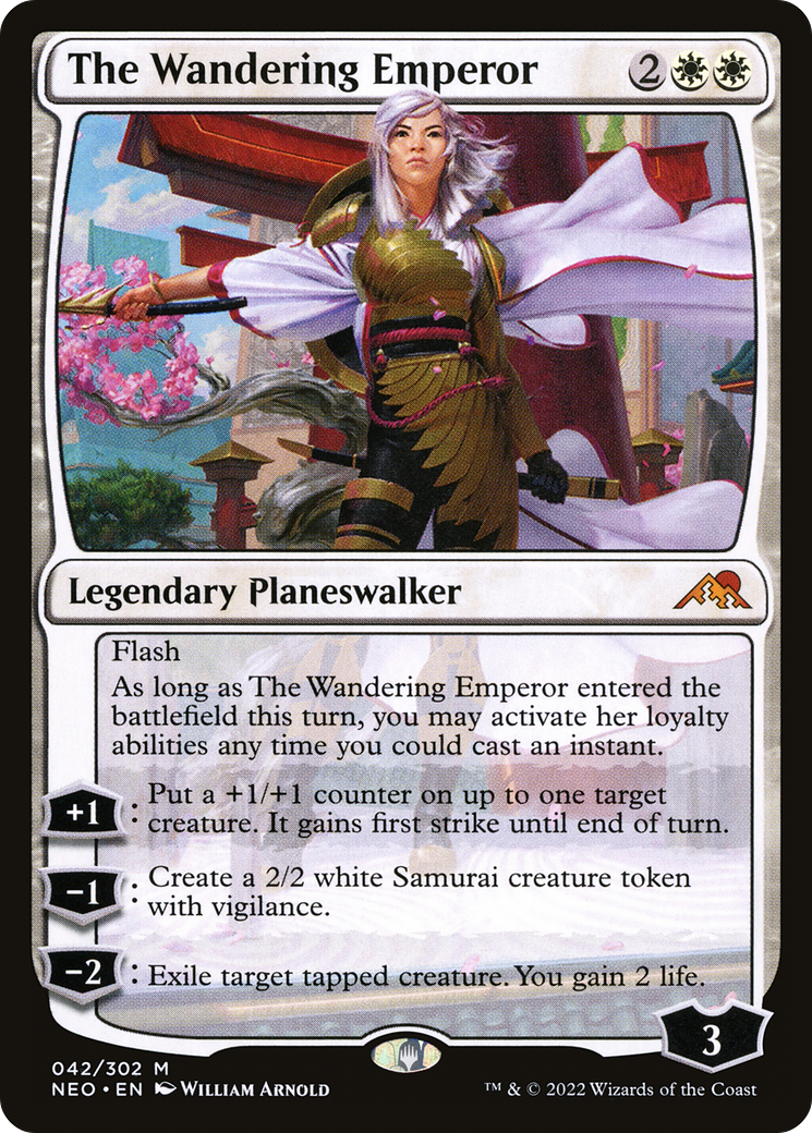 The Wandering Emperor (NEO-042) - mythic - Foil