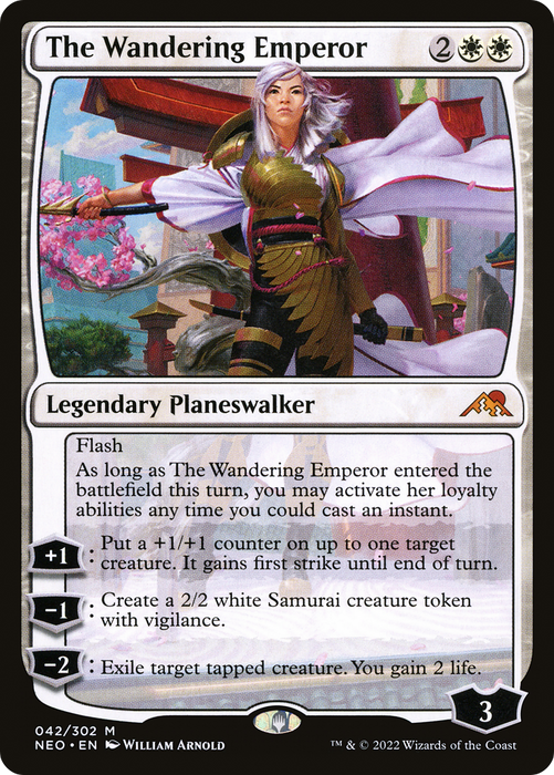 The Wandering Emperor (NEO-042) - mythic