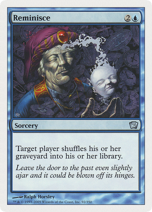 Reminisce (9ED-092) - uncommon