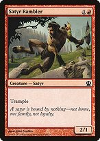 Satyr Rambler (THS-139) - common - Foil