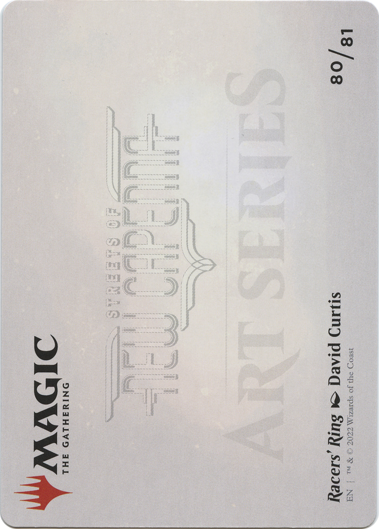 Racers' Ring // Racers' Ring (ASNC-080) - common (Borderless) - Foil