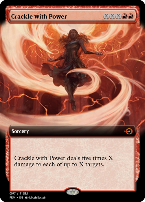 Crackle with Power (PRM-90126) - mythic - Foil