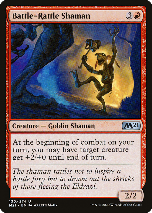 Battle-Rattle Shaman (M21-130) - uncommon