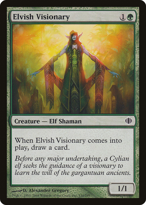 Elvish Visionary (ALA-130) - common