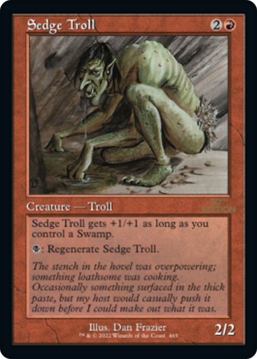 Sedge Troll (30A-465) - rare