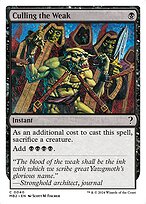 Culling the Weak (MB2-040) - common