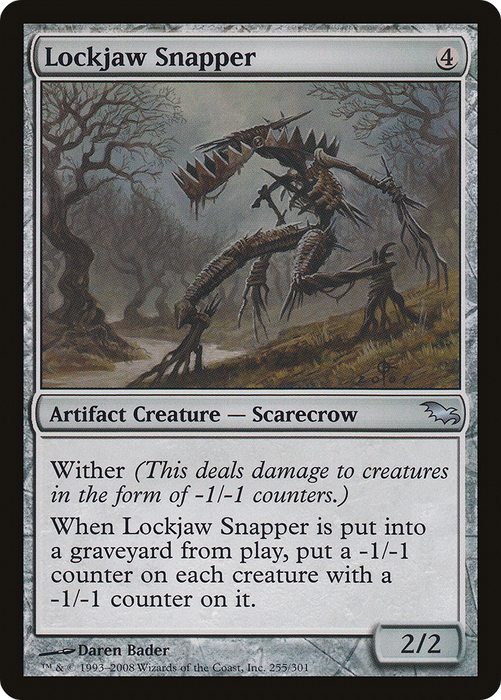 Lockjaw Snapper (SHM-255) - uncommon - Foil