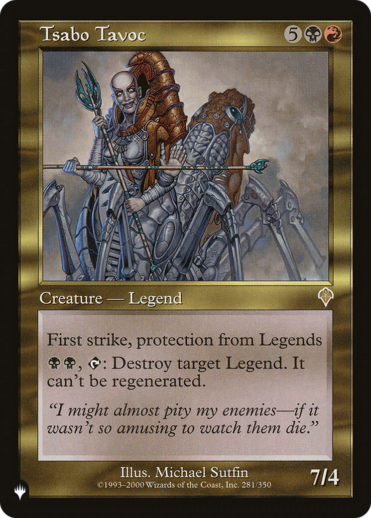 Tsabo Tavoc (LIST-INV-281) - rare