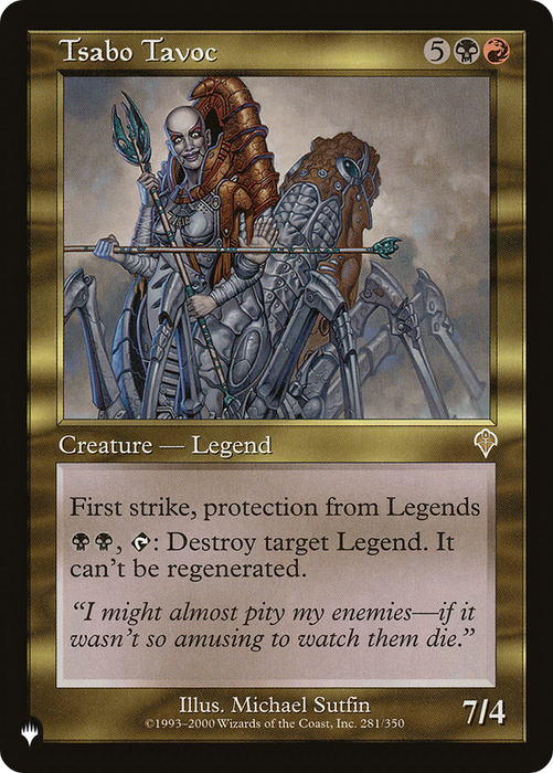 Tsabo Tavoc (LIST-INV-281) - rare