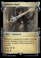 Lothlórien Blade (LTC-487) - rare: (Showcase) - Foil