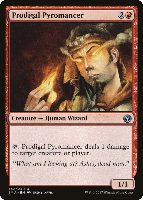 Prodigal Pyromancer (IMA-142) - uncommon - Foil