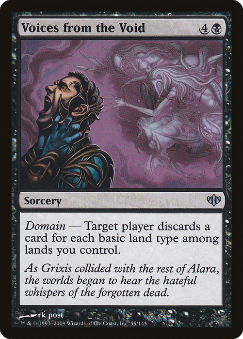 Voices from the Void (CON-055) - uncommon - Foil