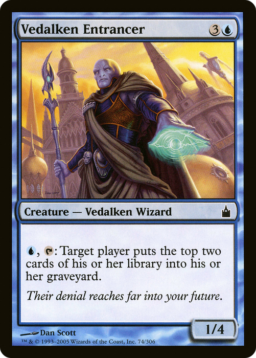 Vedalken Entrancer (RAV-074) - common - Foil