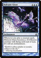 Halcyon Glaze (RAV-054) - uncommon - Foil