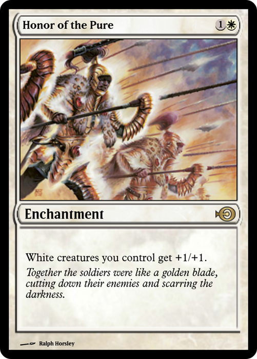 Honor of the Pure (PRM-43554) - rare - Foil
