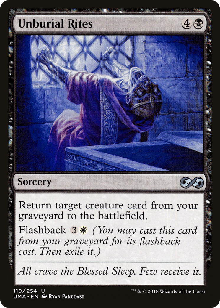 Unburial Rites (UMA-119) - uncommon - Foil