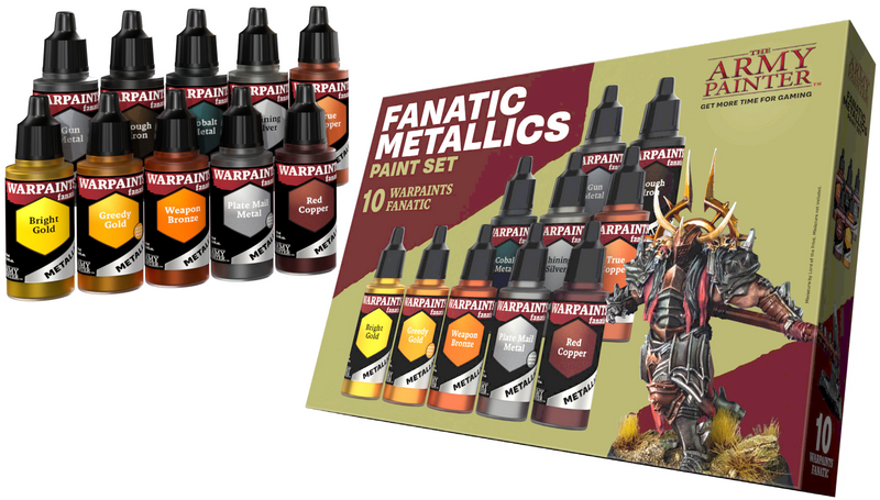 Warpaints: Fanatic - Metallics Paint Set