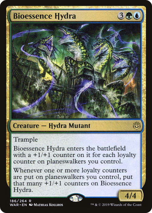 Bioessence Hydra (WAR-186) - rare - Foil