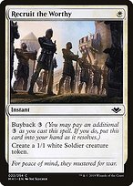 Recruit the Worthy (MH1-022) - common
