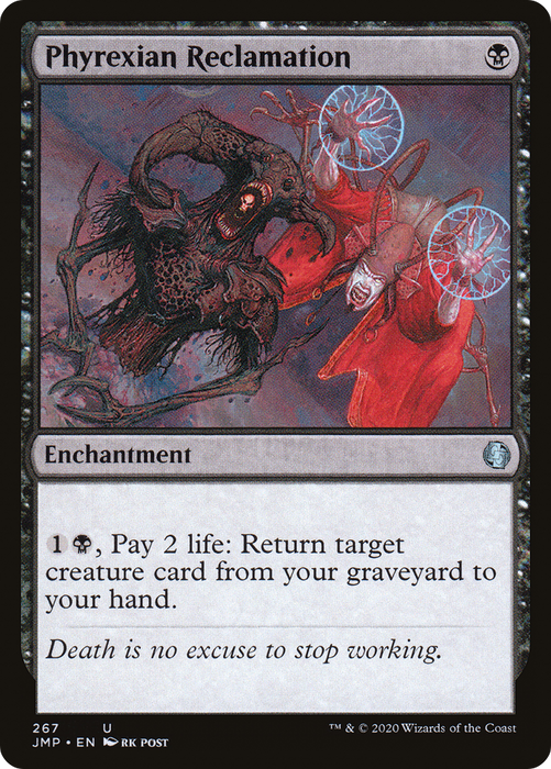 Phyrexian Reclamation (JMP-267) - uncommon