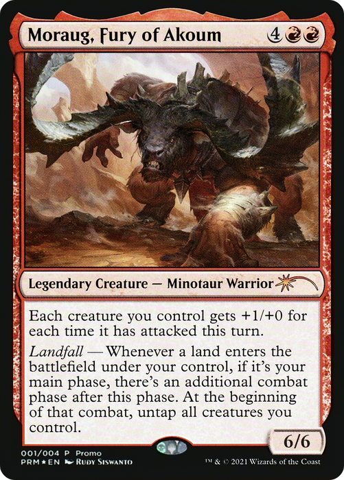 Moraug, Fury of Akoum (UMP-001) - mythic - Foil