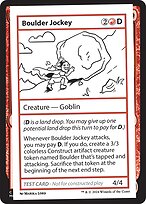 Boulder Jockey (MB2PC-324) - rare
