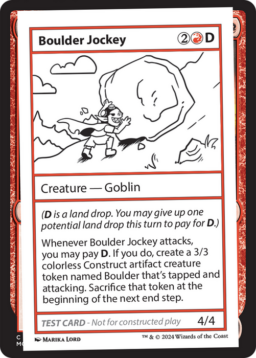 Boulder Jockey (MB2PC-324) - rare
