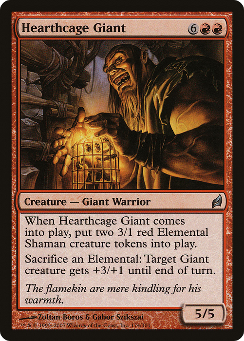 Hearthcage Giant (LRW-174) - uncommon