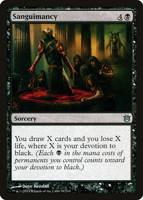 Sanguimancy (BNG-081) - uncommon