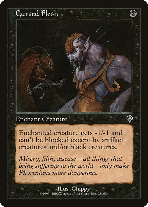 Cursed Flesh (INV-098) - common - Foil
