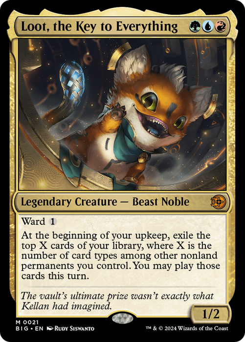 Loot, the Key to Everything (BIG-021) - mythic - Foil