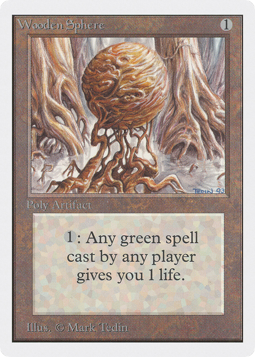 Wooden Sphere (2ED-277) - uncommon