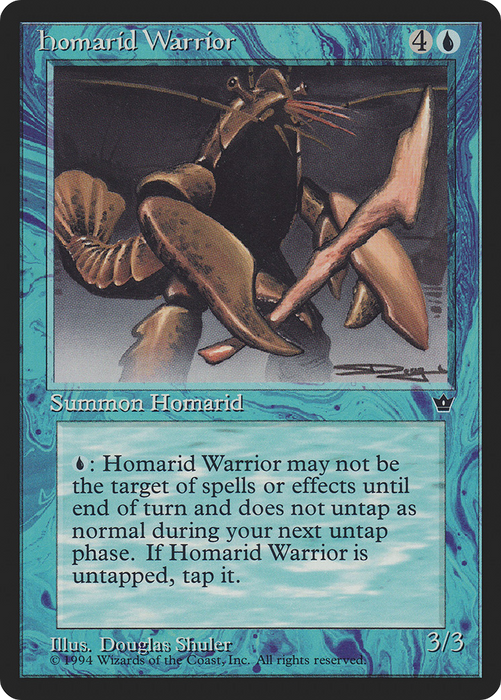 Homarid Warrior (FEM-22C) - common